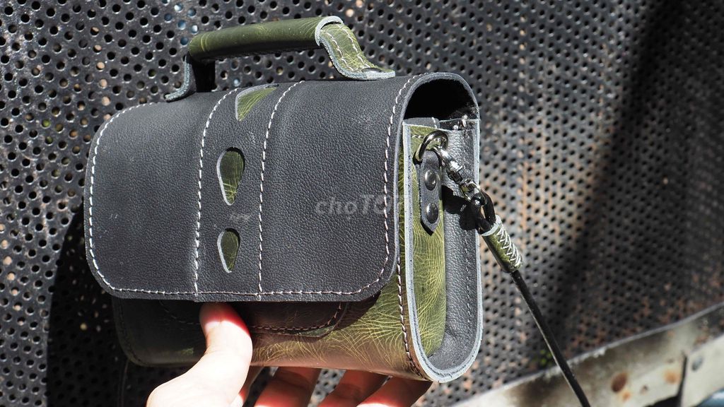 Túi máy ảnh da bò Unisex 15x6x10 cm. Mua bán Máy ảnh, Máy quay tại Huyện Hóc Môn Tp Hồ Chí Minh được đăng bởi Phu hình 1