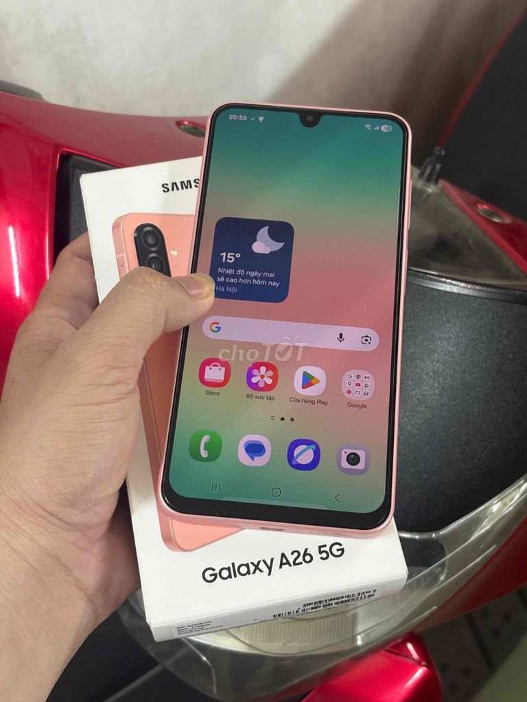 Samsung Galaxy A26 5G 8GB/256GB Hồng. Mua bán Điện thoại tại Quận Cái Răng Cần Thơ được đăng bởi TÂM MOBILE hình 1
