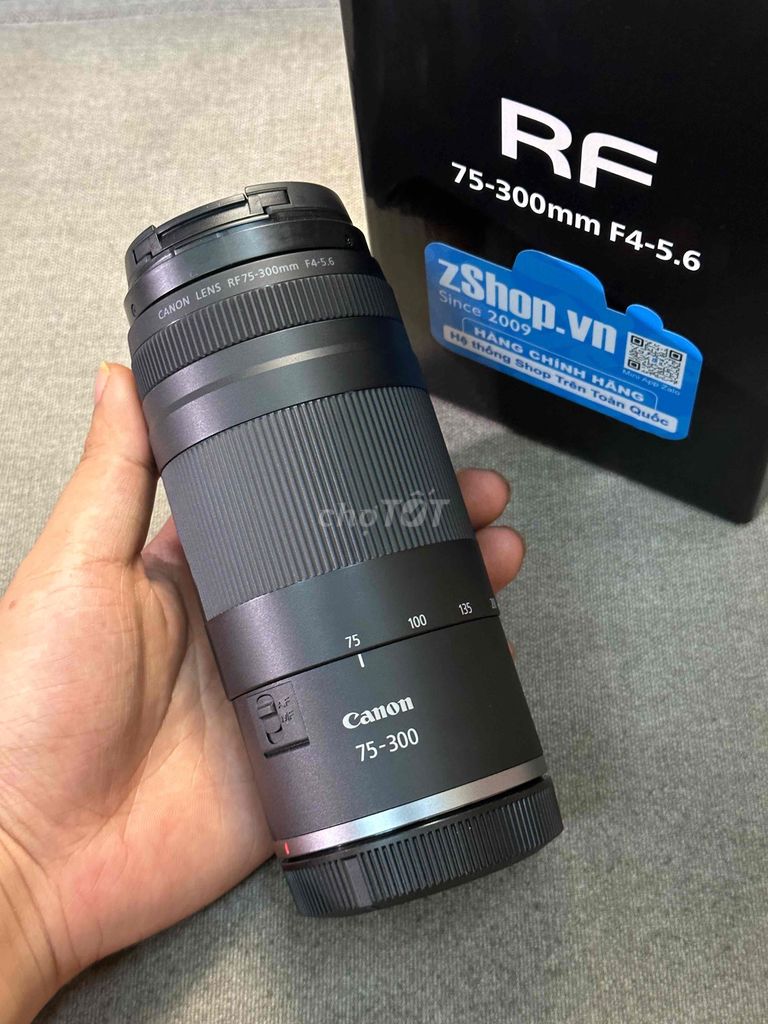 Ống kính Canon RF 75-300mm F4-5.6 Đen Như mới. Mua bán Máy ảnh, Máy quay tại Quận Hải Châu Đà Nẵng được đăng bởi Tiến Đạt hình 1