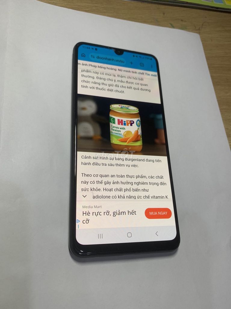 Samsung A22 6GB/128GB Đen. Mua bán Điện thoại tại Quận Thanh Xuân Hà Nội được đăng bởi Ruou Phu Quy hình 1