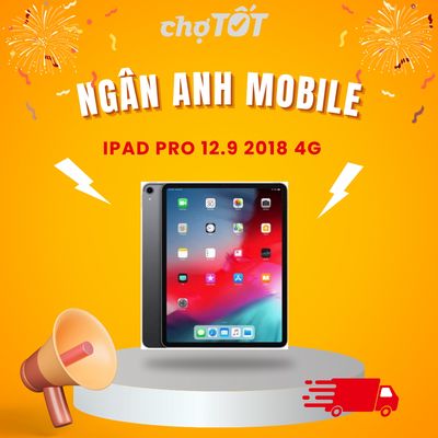 Máy tính bảng iPad Pro 12.9 2018 4G giá tốt. Mua bán Máy tính bảng tại Thành phố Thủ Đức Tp Hồ Chí Minh được đăng bởi Ngân anh mobile