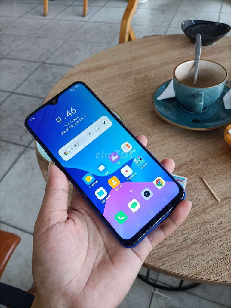 Realme Q Xanh Nguyên zin. Mua bán Điện thoại tại Quận Hải Châu Đà Nẵng được đăng bởi Lê Huy Hoàng hình 1