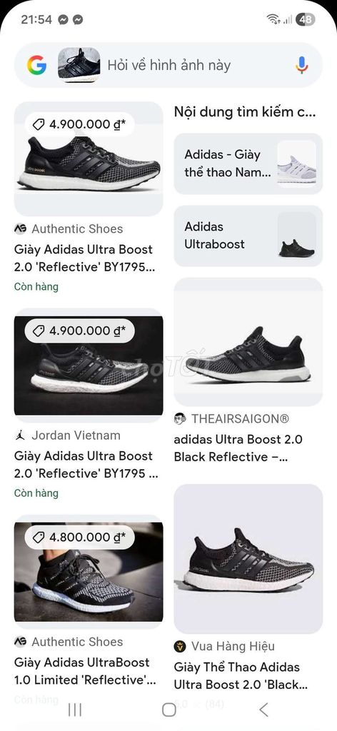 Giày thể thao Adidas Ultra Boost Size 44. Mua bán Giày dép tại Huyện Hóc Môn Tp Hồ Chí Minh được đăng bởi Lộc Phát  hình 1