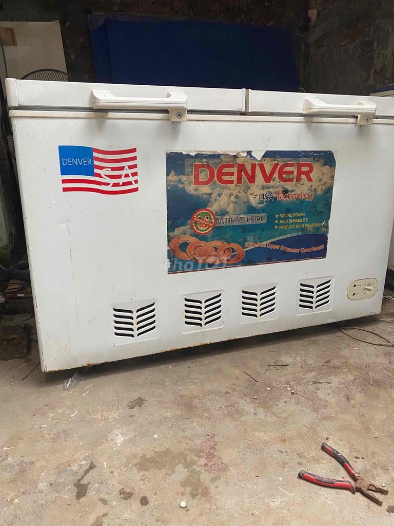 Tủ đông Denver 400 lít Trắng Đã sử dụng. Mua bán Tủ lạnh tại Quận Ba Đình Hà Nội được đăng bởi Phạm Hà hình 1