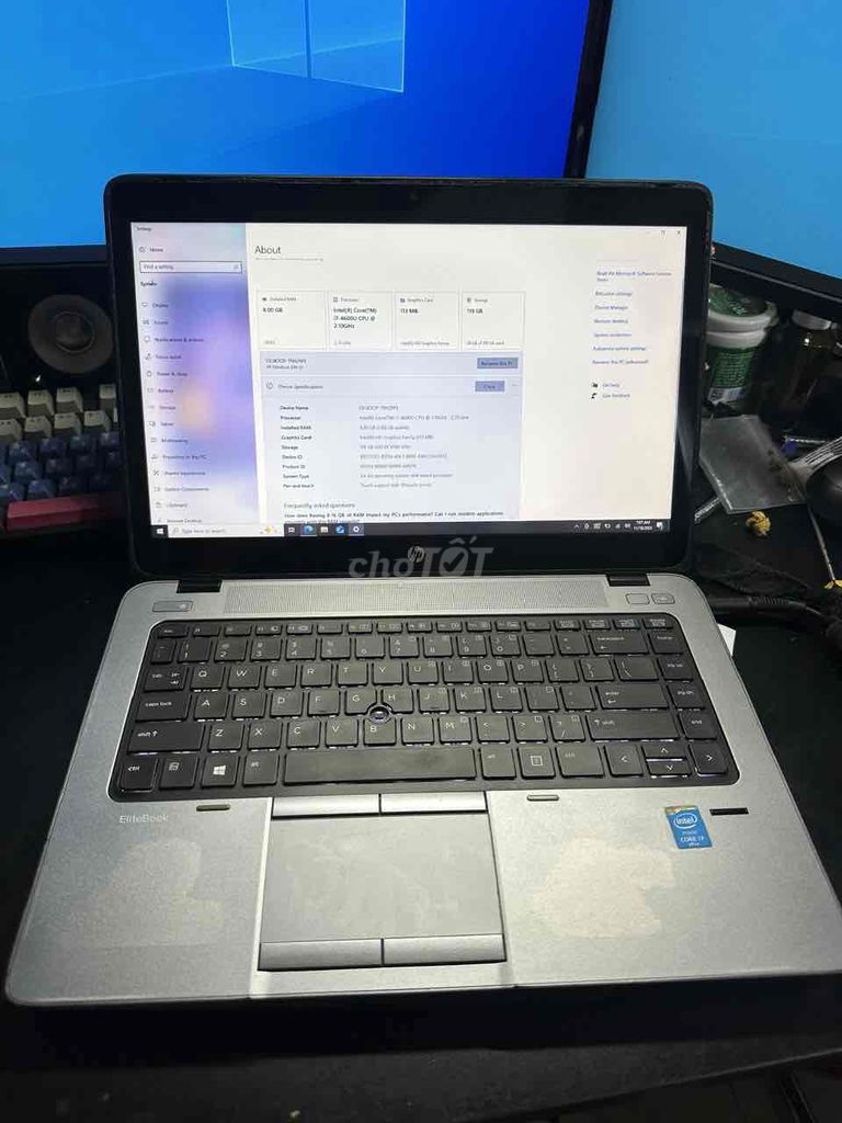 Laptop HP Elitebook 840 G1  (i7/8gb ram/128gb SSD). Mua bán Laptop tại Quận Tân Bình Tp Hồ Chí Minh được đăng bởi Trần Quốc Việt hình 1