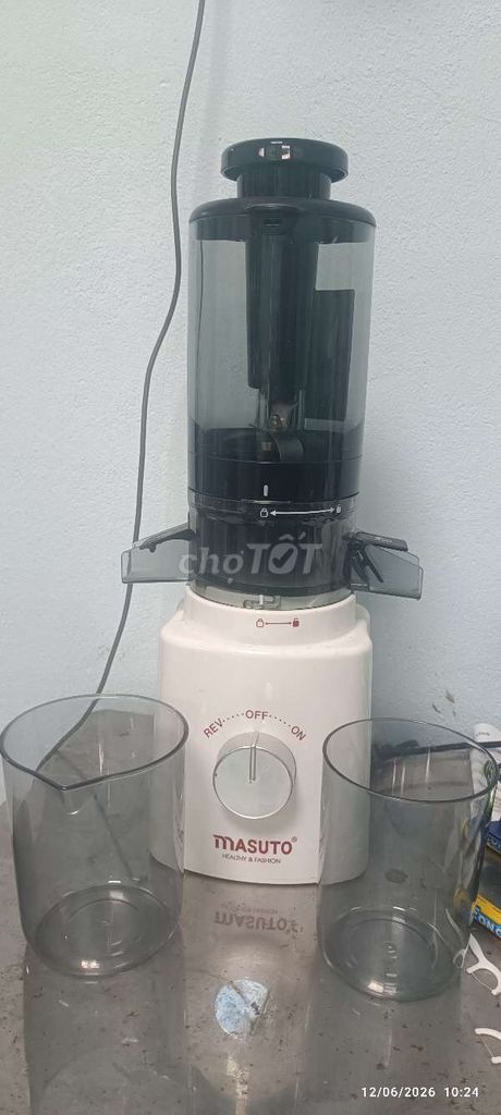 Máy ép chậm MASUTO Ms Healthy 600ml Trắng, Đen. Mua bán Bếp, lò, đồ điện nhà bếp tại Huyện Phú Tân An Giang được đăng bởi Ngô Quốc Toản hình 1