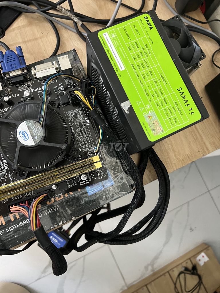 Nguồn SAMA 400W tháo case. Mua bán Linh kiện (RAM, Card...) tại Quận Tây Hồ Hà Nội được đăng bởi MayTinhGiaReHaNoi hình 1