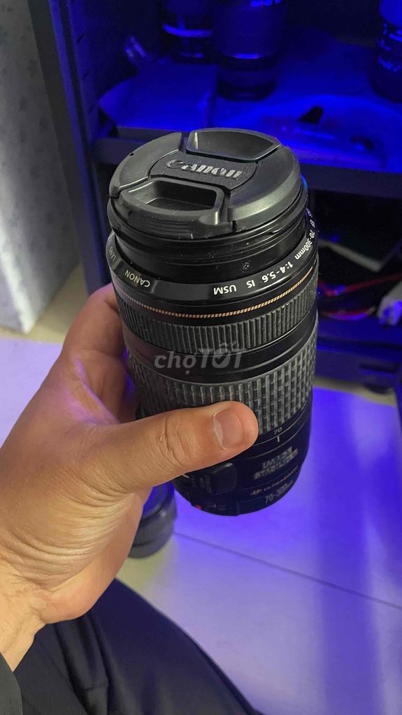 Ống kính Canon 70-300mm Đen. Mua bán Máy ảnh, Máy quay tại Quận Hải Châu Đà Nẵng được đăng bởi thanh dang hình 1
