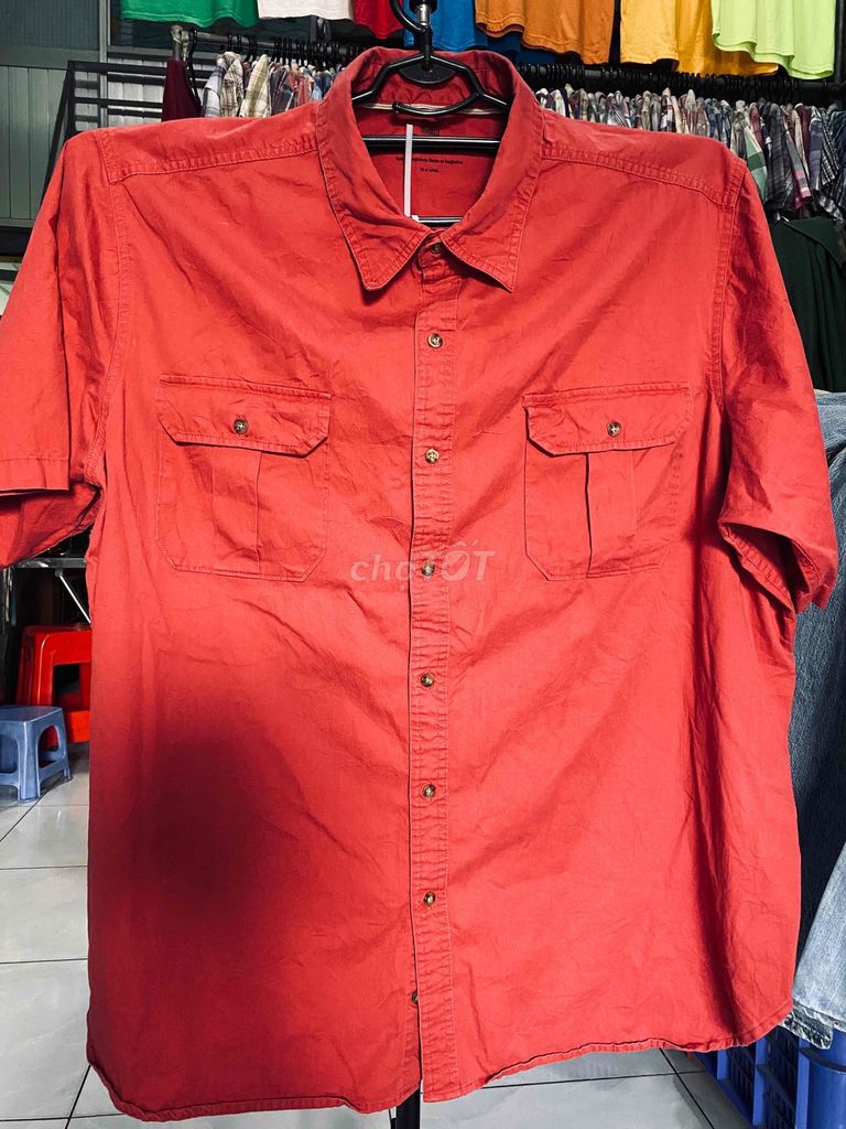 Áo sơ mi Faded Glory Nam Cotton Đỏ 3XL Mỹ. Mua bán Quần áo tại Quận Ninh Kiều Cần Thơ được đăng bởi Nguyensihien hình 1