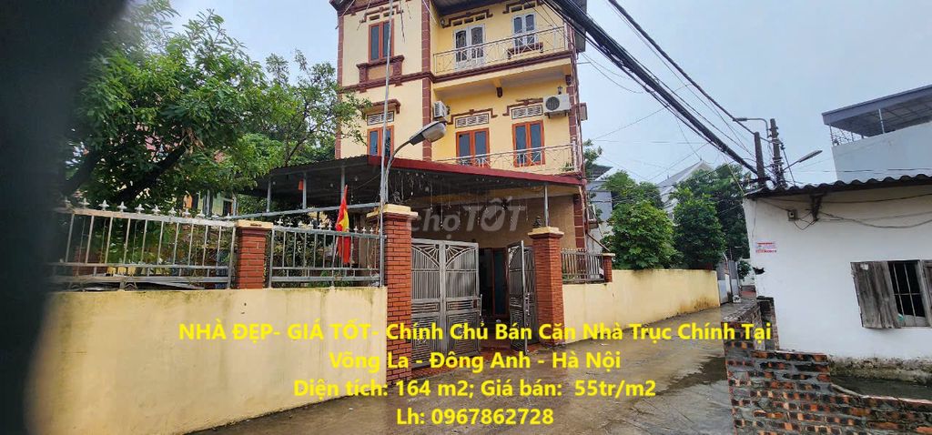 Chính Chủ Bán Căn Nhà Trục Chính Tại Võng La - Đông Anh - Hà Nội