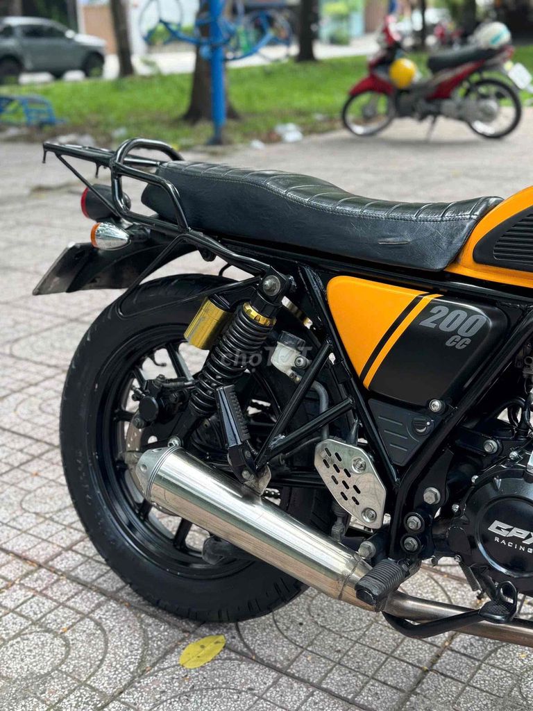 GPX Legend 200 2020 желтый черный 35000 км номер Сайгона 9 владельцев