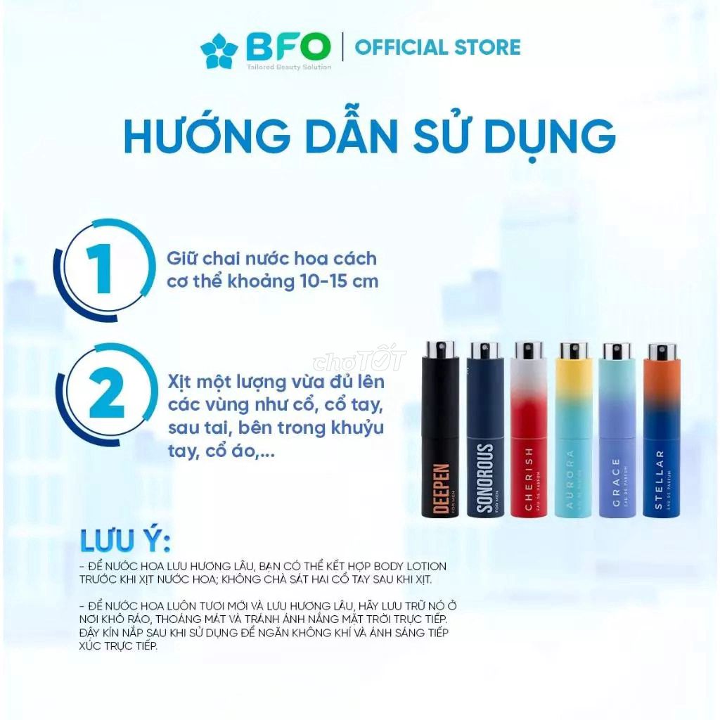 Nước Hoa Nữ For Women Stellar BFO Bejoie 10ml