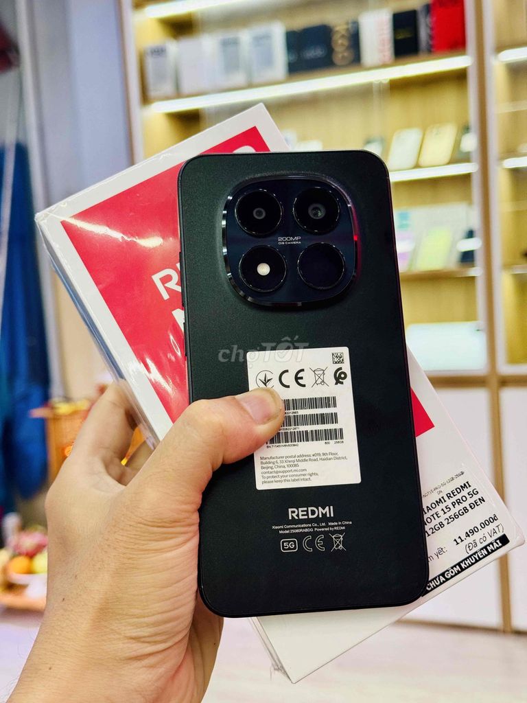 Redmi Note 15 Pro 5G | Ram 12/256G | Chính hãng. Mua bán Điện thoại tại Quận Thanh Khê Đà Nẵng được đăng bởi Thương Mobile hình 1