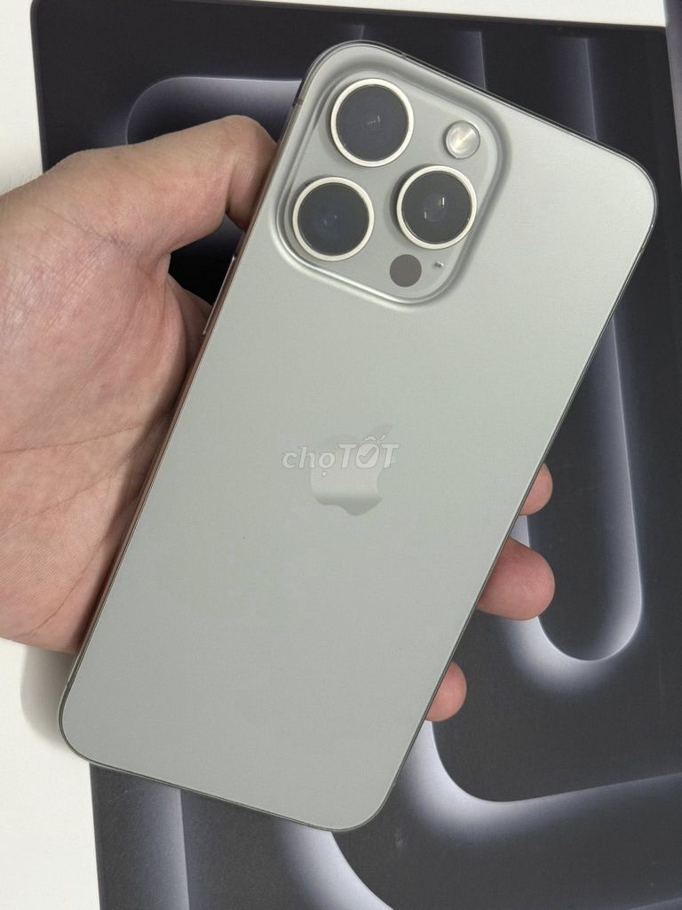 iPhone 15 Pro Max 1TB Natural 98,5% zin chuẩn. Mua bán Điện thoại tại Quận Tân Bình Tp Hồ Chí Minh được đăng bởi Nguyễn Chí Ái hình 1