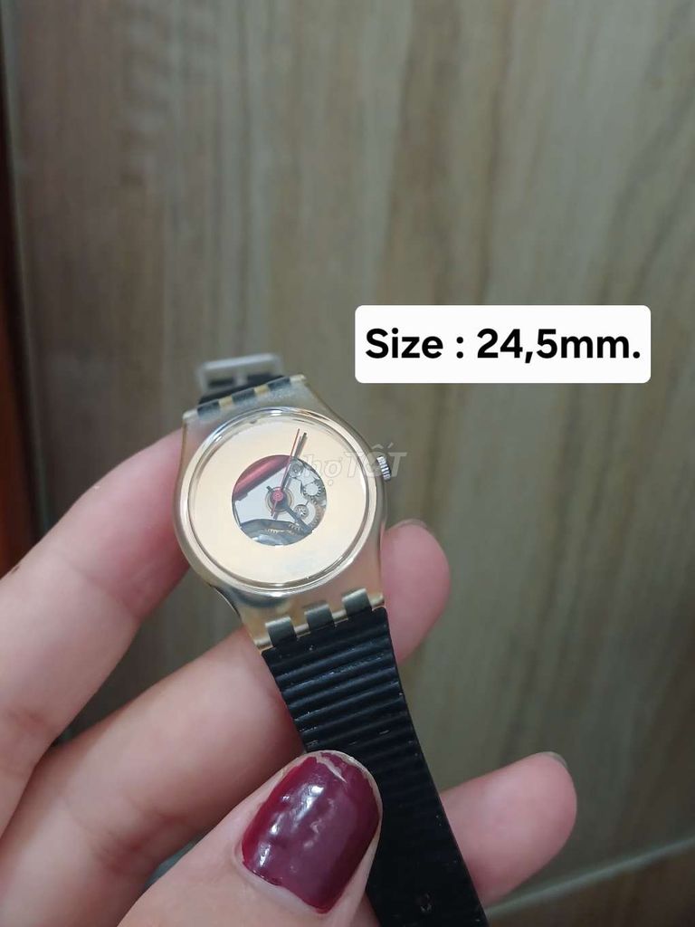 Swatch nữ máy Thụy Sỹ, kiểu nhỏ xinh.. Mua bán Đồng hồ tại Quận Phú Nhuận Tp Hồ Chí Minh được đăng bởi Nguyễn nữ thuý linh hình 1
