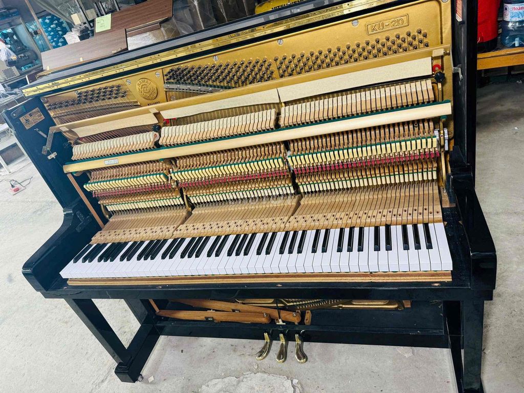 piano cơ kawai KU2D Japan 1972 đủ giấy tờ xuất xứ