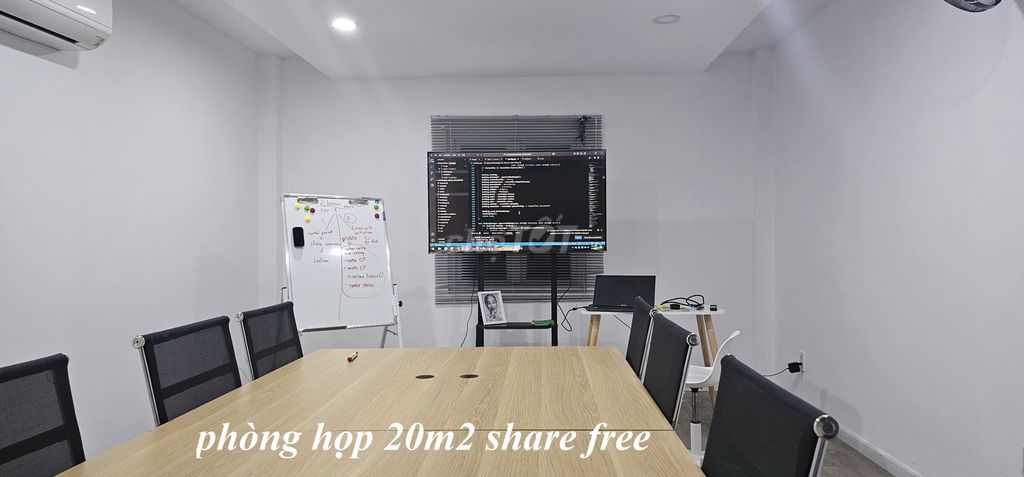 Vphòng mặt tiền Cộng Hòa 80m2 + free 20m2 phòng họp - Cuối Tháng 7