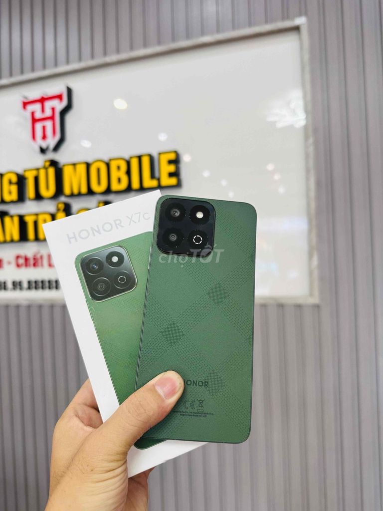 Honor X7c 8/256G Xanh Full Box. Mua bán Điện thoại tại Quận Liên Chiểu Đà Nẵng được đăng bởi Hoàng Tú Mobile hình 1