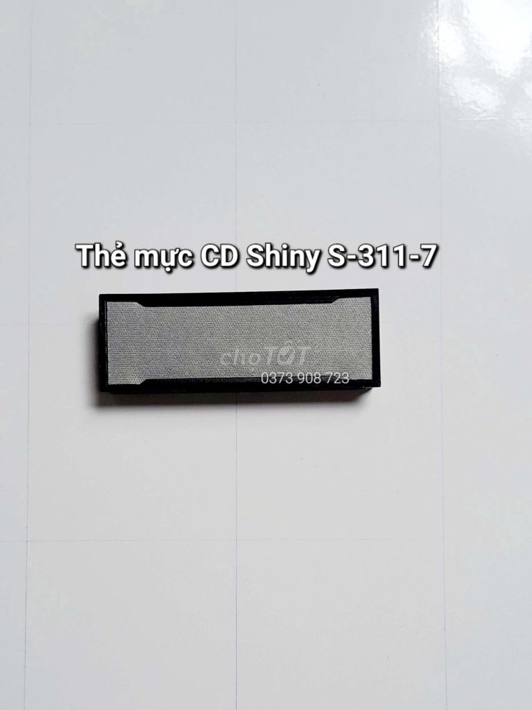 Thẻ mực dấu Shiny S-311 chuyên dụng đóng bao bì.