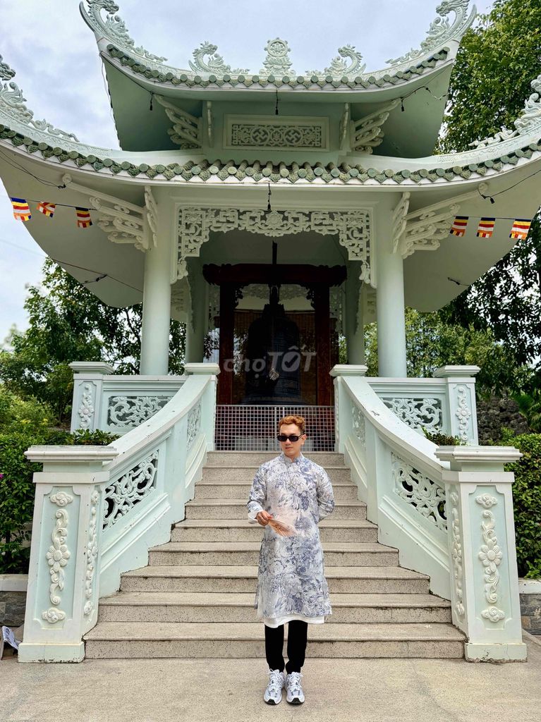 Áo Dài Cách Tân Hoạ Tiết hãng Mizai. Mua bán Quần áo tại Thành phố Nha Trang Khánh Hòa được đăng bởi Nguyễn Công Minh hình 1