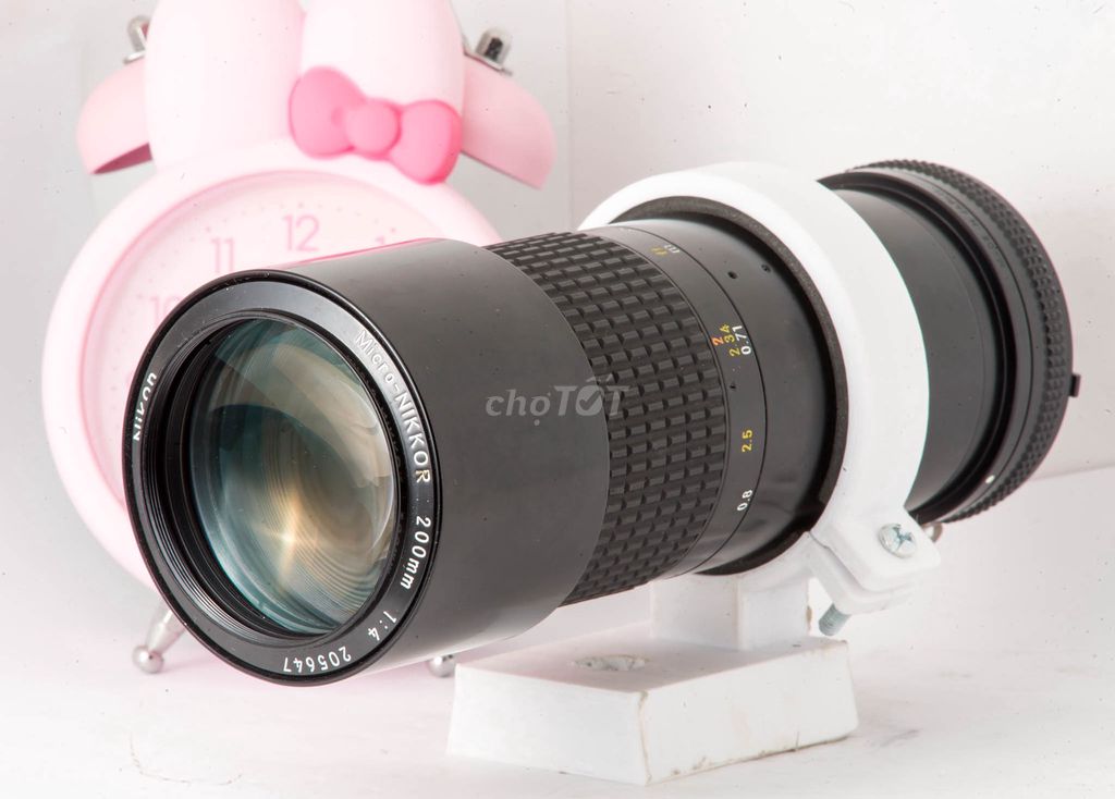 Ống kính Nikon Macro Nikkor 200mm. Mua bán Máy ảnh, Máy quay tại Quận Cầu Giấy Hà Nội được đăng bởi San Ống kính hình 1