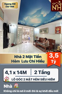 NHÀ 2 LẦU 2 MẶT TIỀN HẺM LƯU CHÍ HIẾU-GIẢM SẬP SÀN. Mua bán nhà ở tại Quận Tân Phú Tp Hồ Chí Minh được đăng bởi Nguyễn Hoàng
