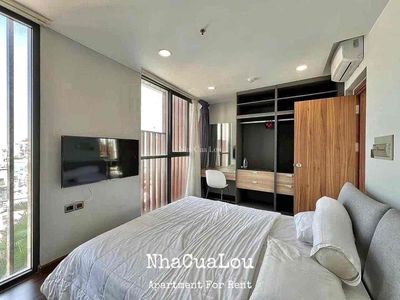Căn hộ 1 phòng ngủ full nội thất ban công đường Phạm Ngũ Lão quận 1