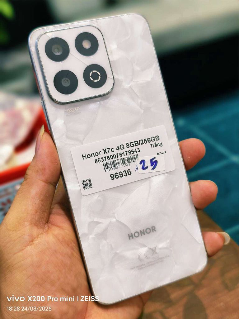 Honor X7c 256GB zin đẹp full. Mua bán Điện thoại tại Quận Tân Bình Tp Hồ Chí Minh được đăng bởi Táo Bán Lổ hình 1