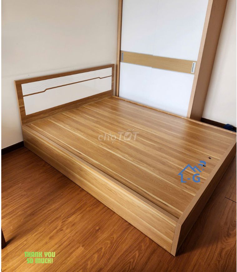 GIƯỜNG MDF 2 HỘC KÉO – ĐẸP, RẺ, TIỆNGIƯỜNG MDF. Mua bán Giường, chăn ga gối nệm tại Quận 6 Tp Hồ Chí Minh được đăng bởi GIƯỜNG SẮT SƠN LÂM hình 1