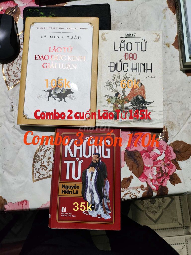 Bán combo sách Lão Tử và Khổng Tử