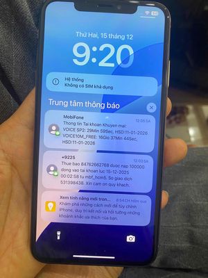 Apple iPhone XS Max màn OLED GX như hình