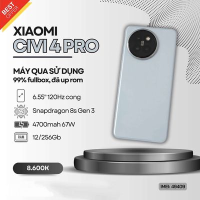 ❶ XIAOMI CIVI 4 PRO ĐÃ UP ROM FULLBOX | Reup