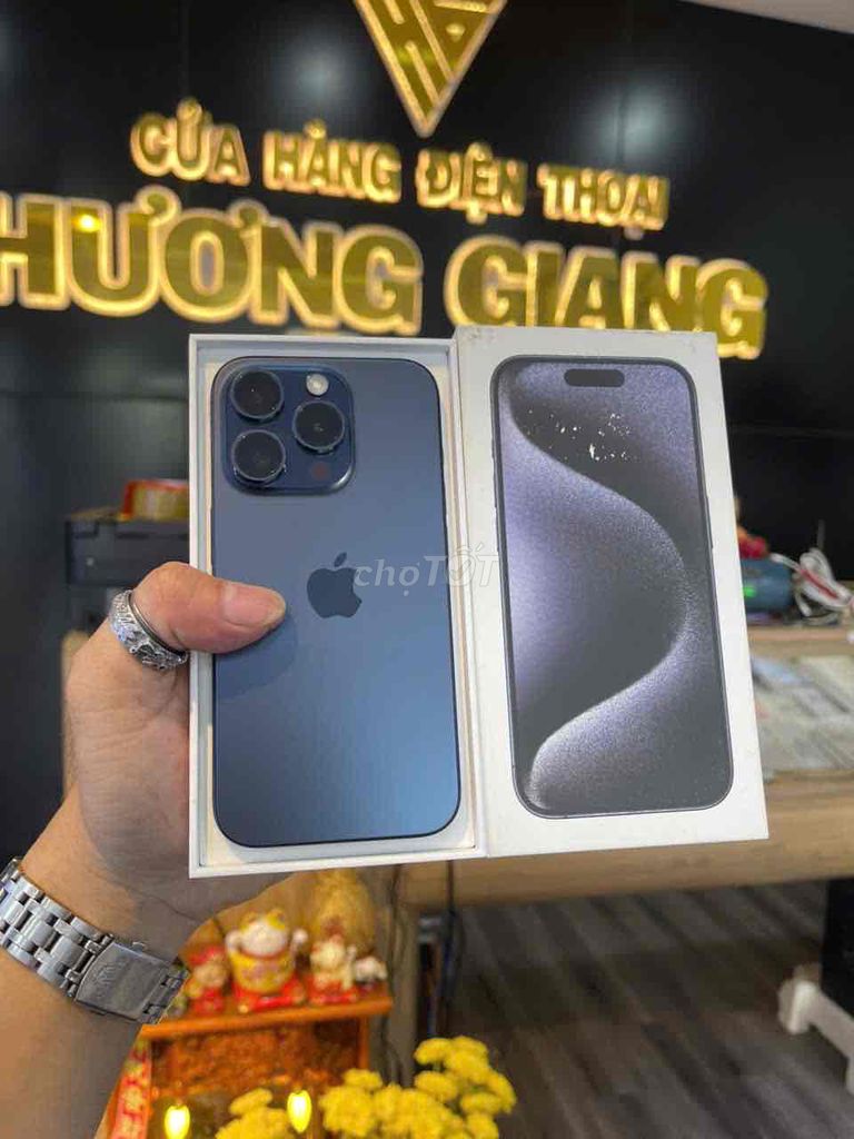 iphone 15pro 128G(v/n) giá cực iu🔥. Mua bán Điện thoại tại Thành phố Bến Tre Bến Tre được đăng bởi HươngGiangmobile hình 1