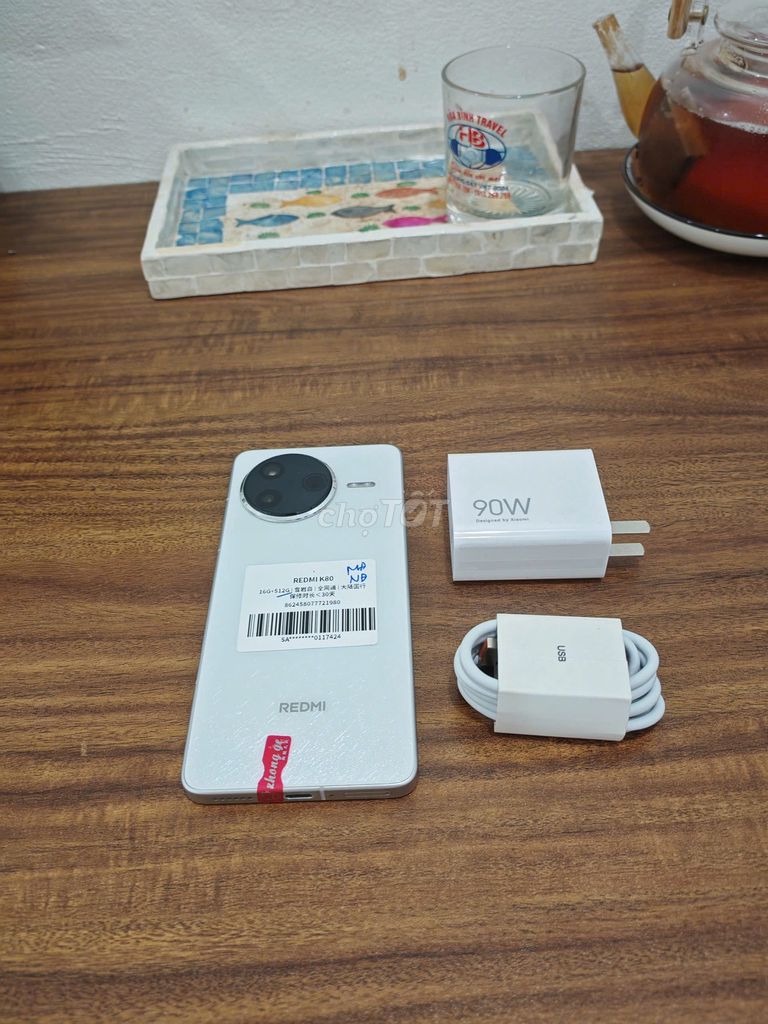Redmi K80 16/512 Trắng sạc 90w có ship COD. Mua bán Điện thoại tại Quận Hoàng Mai Hà Nội được đăng bởi Trần Ngọc Hiếu hình 1