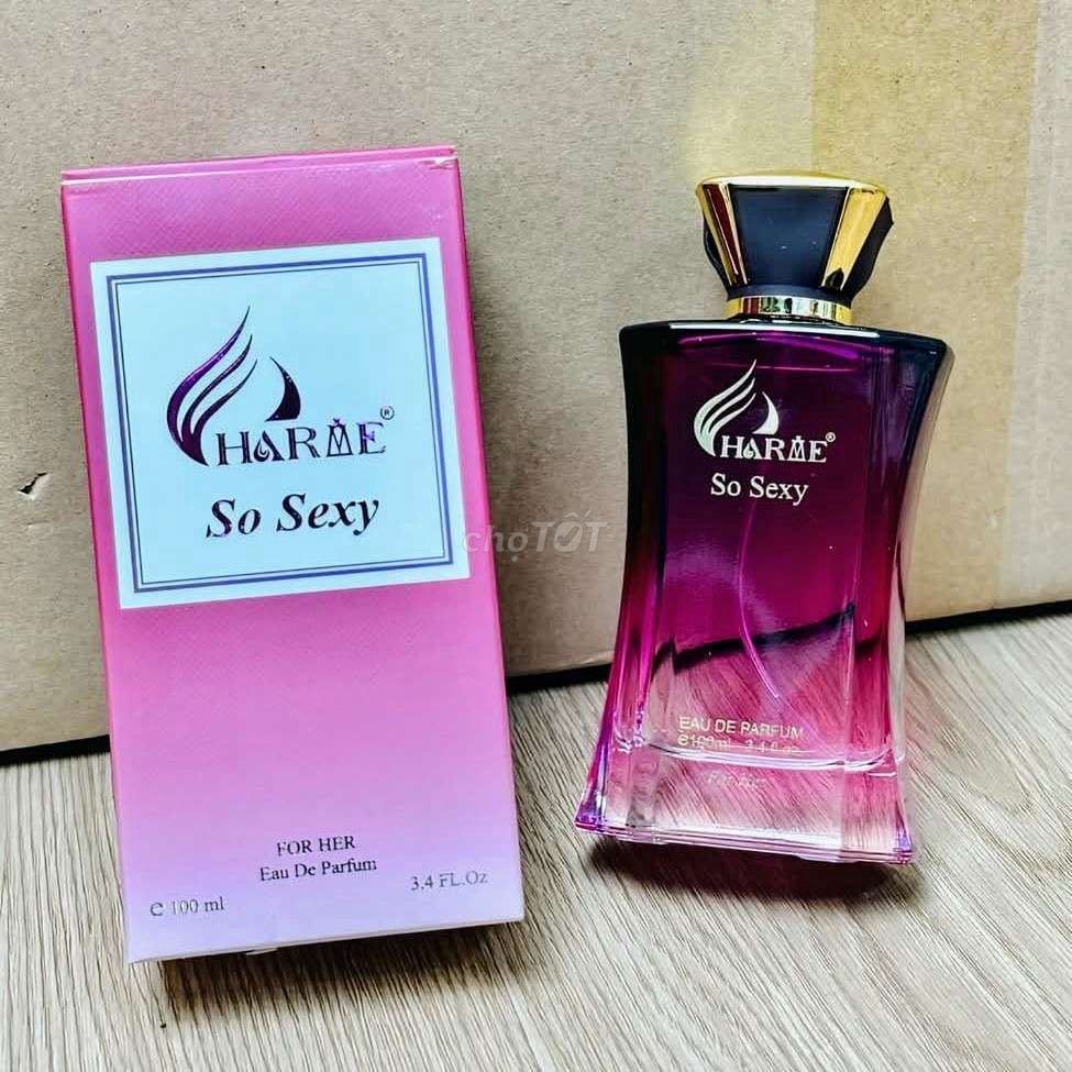 [CHÍNH HÃNG] NƯỚC HOA NỮ CHARME SO SEXY 100ML