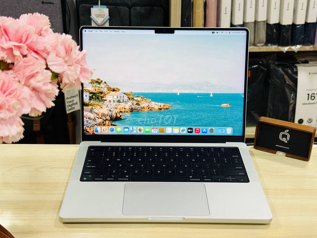 MacBook Pro 14" M3 8GB/512GB - Nguyên Zin, Giá Tốt. Mua bán Laptop tại Quận 3 Tp Hồ Chí Minh được đăng bởi QMac Store hình 1