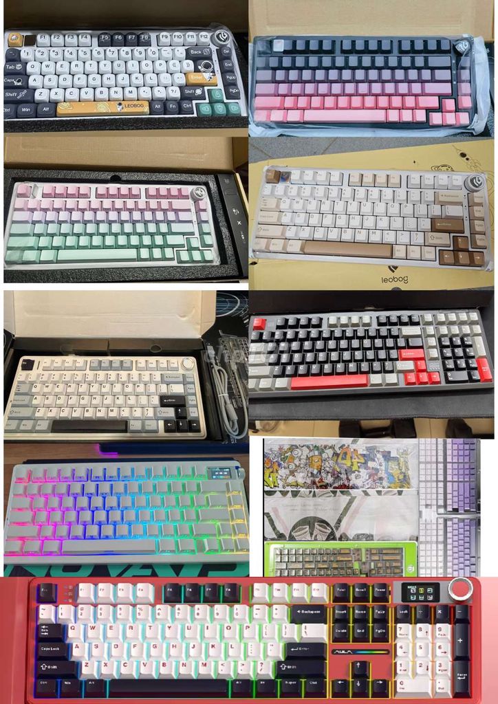 Phím cơ Aula F108 Pro Đỏ đen, Hi 75c Pro, F75, K98. Mua bán Phụ kiện (Màn hình, Chuột...) tại Quận Long Biên Hà Nội được đăng bởi Nam hình 1