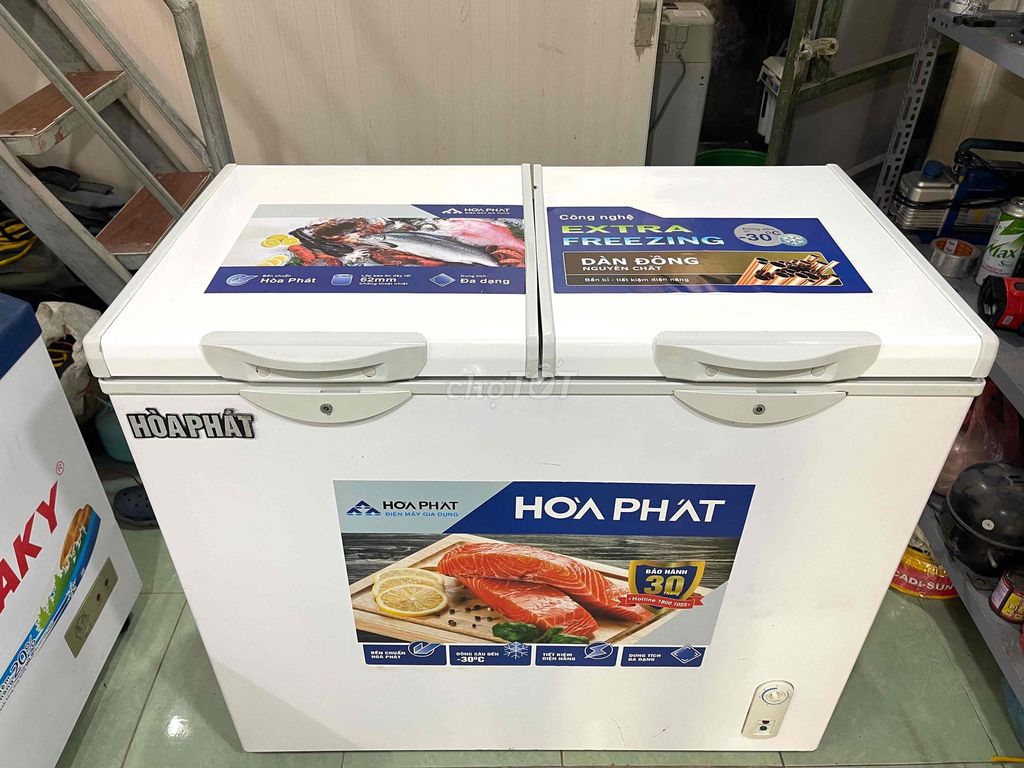 Tủ đông Hòa Phát 300l 2 chế độ Trắng. Mua bán Tủ lạnh tại Quận Hoàng Mai Hà Nội được đăng bởi nguyễn văn định hình 1