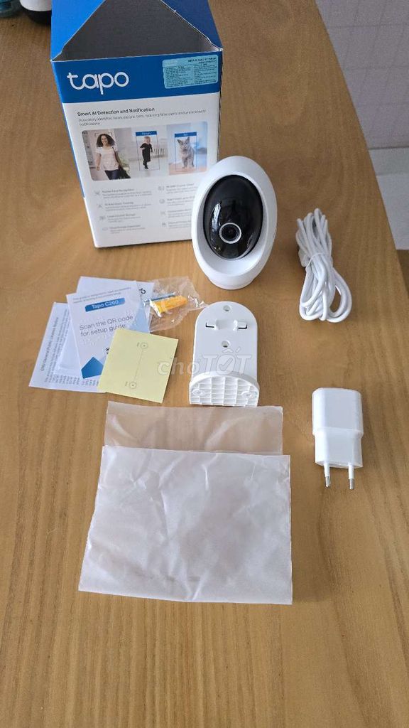 Camera Tapo C260 Trắng Full hộp 99.99%. Mua bán Máy ảnh, Máy quay tại Huyện Nhà Bè Tp Hồ Chí Minh được đăng bởi võ đình trung hiếu hình 1