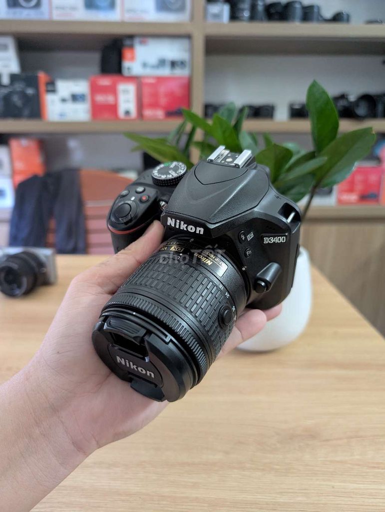 Máy ảnh Nikon D3400 18-55VR2. Mua bán Máy ảnh, Máy quay tại Quận Hải Châu Đà Nẵng được đăng bởi Vinh Máy Ảnh hình 1