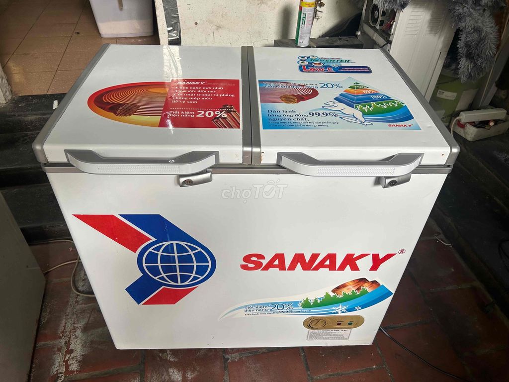 Tủ đông Sanaky 250 lít. 1 chế độ .máy zin 100%. Mua bán Tủ lạnh tại Quận Nam Từ Liêm Hà Nội được đăng bởi LÊ MiNH SƠN hình 1