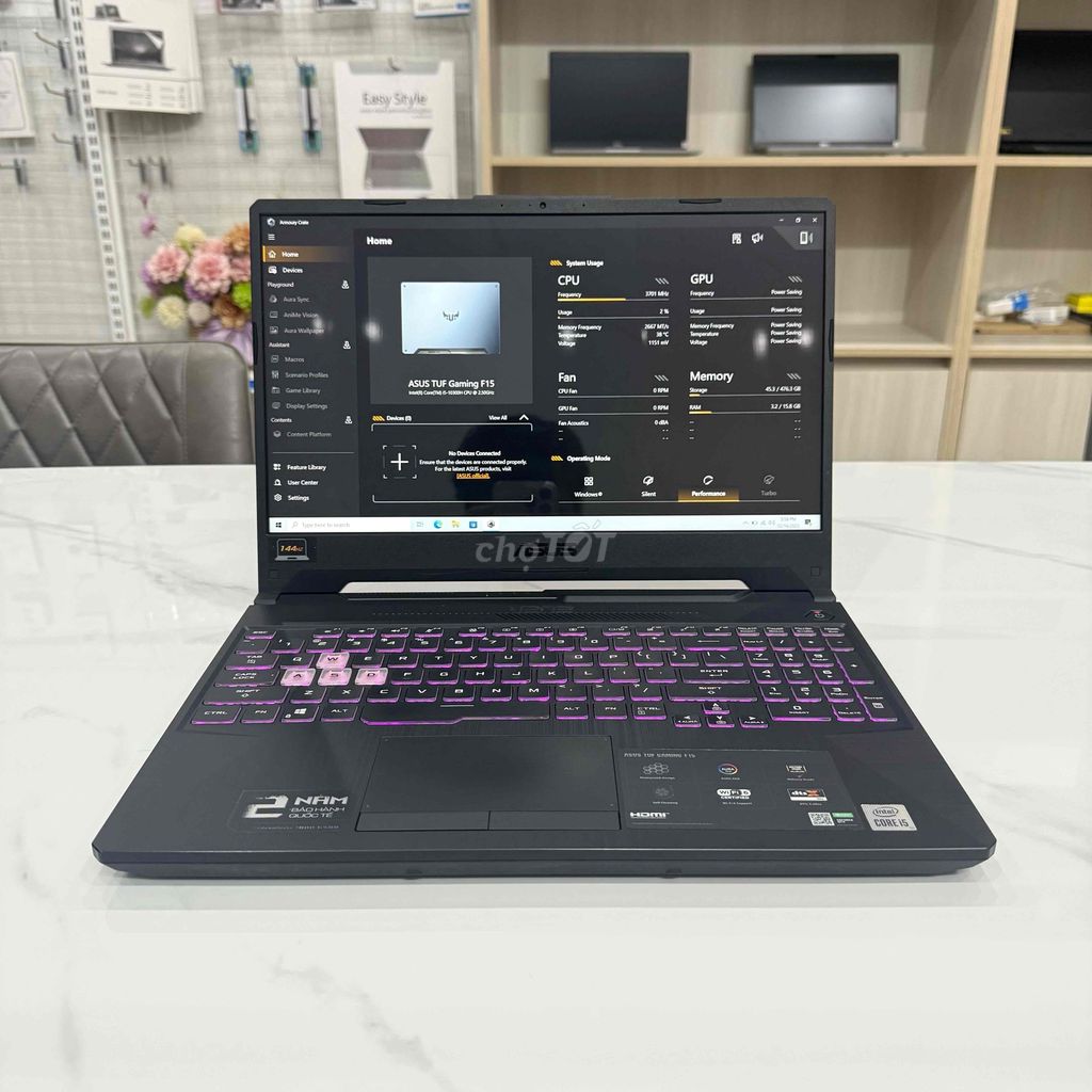 ASUS TUF Gaming F15 i5-10300H 15.6 inch 16GB/512GB. Mua bán Laptop tại Thành phố Buôn Ma Thuột Đắk Lắk được đăng bởi HD Store  hình 1