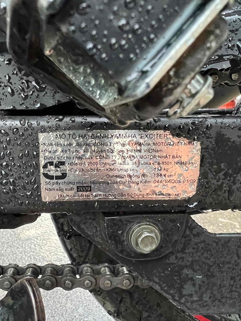 cần bán Ex 2009 5p71. Mua bán Xe máy tại Thành phố Tây Ninh Tây Ninh được đăng bởi Phạm Duy hình 4