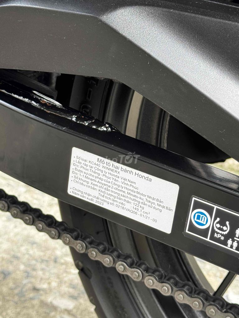 Honda Winner X V3 2023 od 12.000km nguyên rin bs43. Mua bán Xe máy tại Quận Hải Châu Đà Nẵng được đăng bởi T Lâm hình 6