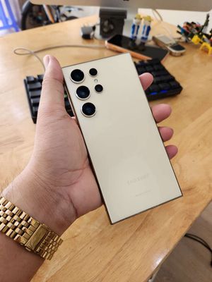 Samsung S24 Ultra 256GB Vàng Màn đốm sát mép