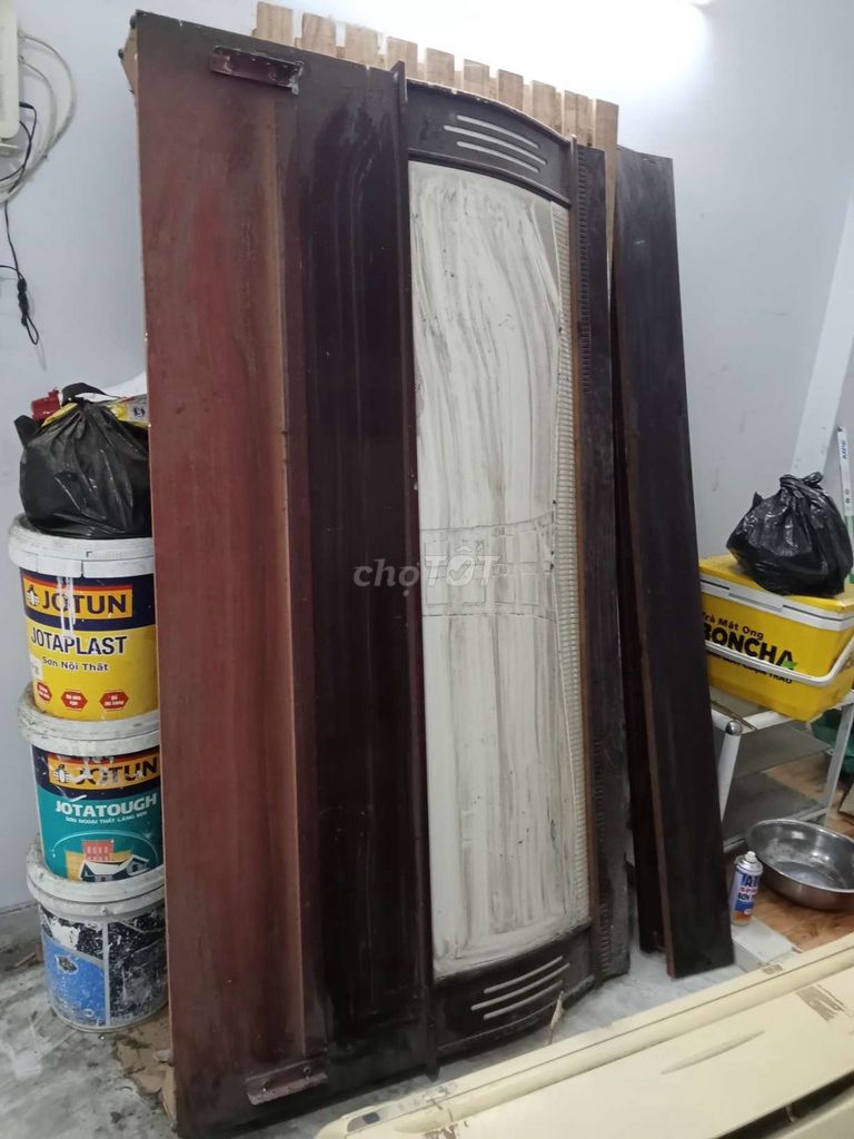 Giường Gỗ Công Nghiệp Nâu Hiện Đại. Mua bán Giường, chăn ga gối nệm tại Quận Bình Tân Tp Hồ Chí Minh được đăng bởi Nghĩa Nguyễn hình 1