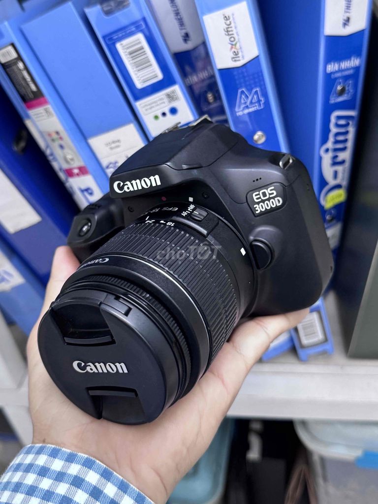 🟢Canon 3000D WiFi nguyên bộ. Mua bán Máy ảnh, Máy quay tại Quận Tân Bình Tp Hồ Chí Minh được đăng bởi xin GỌI CHO NHANH NHÉ hình 1