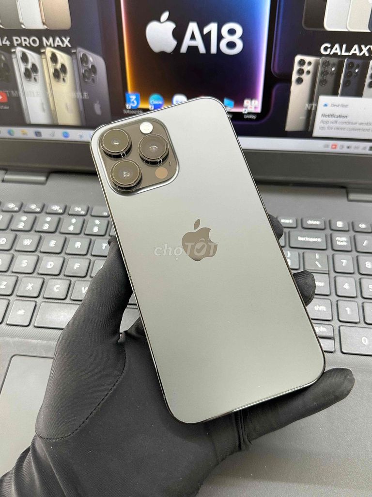 Apple iPhone 14 Pro Max 512GB MÁY ZIN BẢN MỸ  99%. Mua bán Điện thoại tại Thành phố Biên Hòa Đồng Nai được đăng bởi DT MOBILE BIÊN HOÀ hình 1