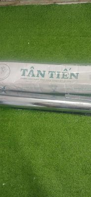 Pô xe máy Tân Tiến Kim loại Bạc