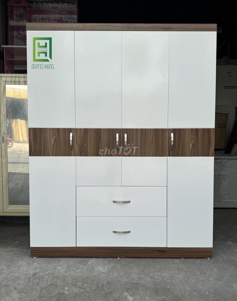tủ quần áo gỗ mdf// tủ quần áo giá rẻ tận xưởng . Mua bán Tủ, kệ gia đình tại Quận Bình Tân Tp Hồ Chí Minh được đăng bởi Nội Thất Quang Hùng TD hình 1